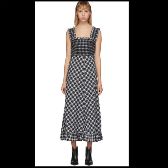 midi dress bell sleeves Tiered Bell Sleeve Midi Dress HUNTER GREEN / L